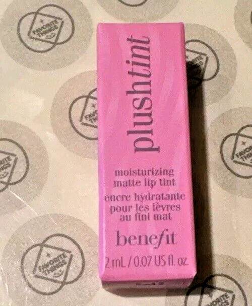 Benefit Plushtint Moisturizing Matte Lip Tint 2mL Sample 02 Cream Puff