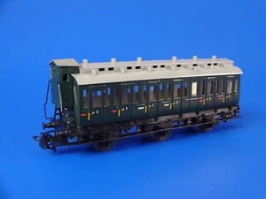 MARKLIN H0 - 4005 - 3° CL VANO PASSEGGERI AUTO + CABINA FRENATORE dal 1955 - Foto 1 di 4