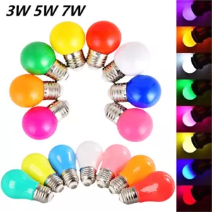 E27 3W 5W LED Bulb KTV Color Candle Light Stage Lamp for Effect Lightin 220V - Picture 1 of 15