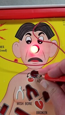 Vintage Operation Game 1965 Milton Bradley  Smoking Doctor #5 - Image 1 of 4