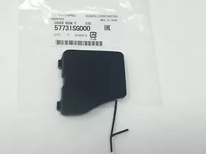 2014-2016 Subaru Forester Front Bumper Tow Eye Cap Cover NEW 57731SG000 Genuine - Bild 1 von 2
