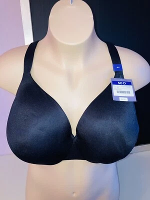 Catherine's Plus Size Bra Full Coverage Smooth Underwire Support Lined Soft Cups - Image 1 of 4