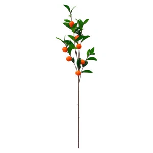 35" Spring Botanical Artificial Orange Fruit for Faux Flower Home Decor 12 Pcs - Picture 1 of 2