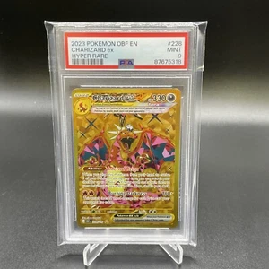 2023 Pokemon OBF EN Hyper Rare #228 Charizard ex PSA 9 - Picture 1 of 2