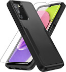 For Samsung Galaxy A03S Case, Galaxy A03S Case with Screen Protector [Military G