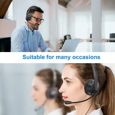 12 pack USB Headset with Microphone Headphone. FREE SHIPPING - Image 1 of 4