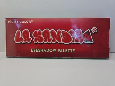 city colors LA SANDIA EYESHADOW PALETTE 14 Shades Highly Pigmented NIB Sealed - Image 1 of 2
