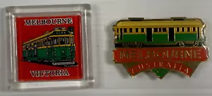 Melbourne Australia Souvenir Fridge Magnet - Picture 1 of 4