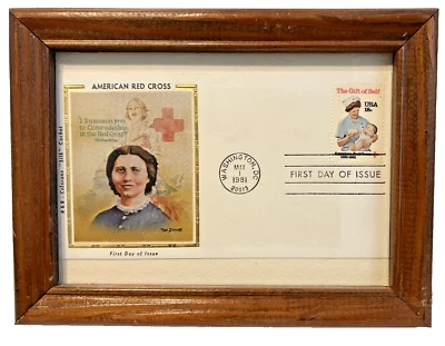 1910 Red Cross The Gift of Self, Colorano "Silk" Cachet, FDC 1891 Washington DC - Image 1 of 2