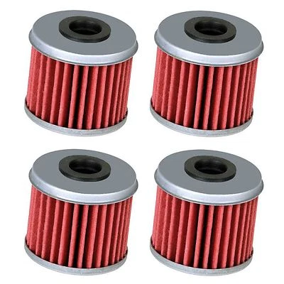 4 Oil Filter Filters for Honda CRF150R CRF150RB CRF250R CRF250X CRF450R CRF450X - Image 1 of 4
