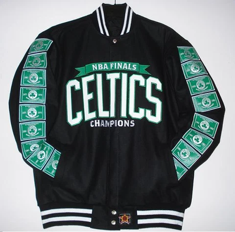 SIZE XXXL NBA BOSTON CELTICS Commemorative Wool Reversible Jacket JH DESIGN 3XL Cover