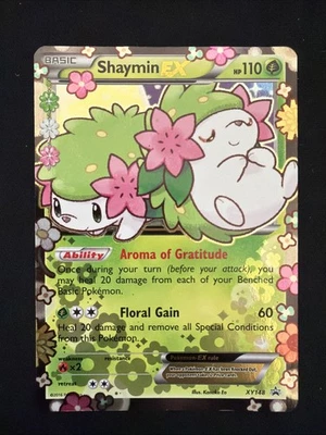 Shaymin EX XY148 Ultra Rare Black Star Promo Pokemon TCG Card - Image 1 of 4