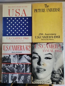 4 Books U.S. CAMERA 1960, 1961, 1962, 1964. Photos, Ads. - Picture 1 of 24