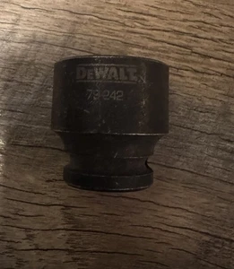 Dewalt Impact Socket  1 1/8”- Shallow- 1/2" Drive- 6 PT SAE - Used- Model 79-242 - Picture 1 of 4