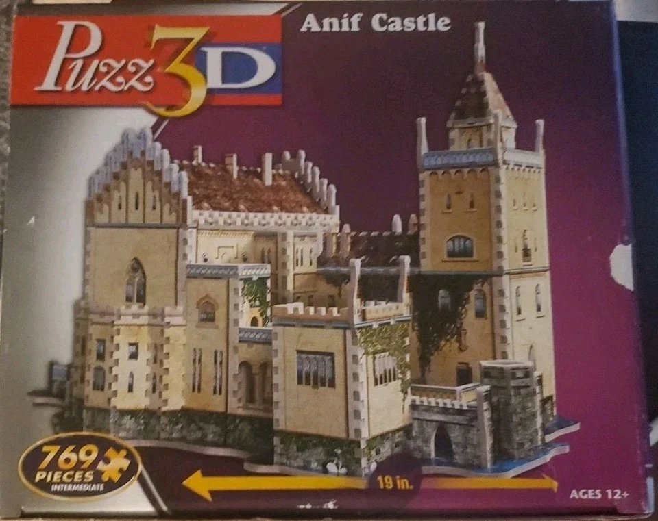 2011 Austrian Castle 3D Puzzle 769 Pieces  PuzzlePlex Advanced Level FREE SHIPPI - Image 1 of 4