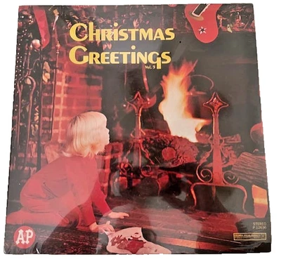 Christmas Greetings Vol. 5 1974 (Sealed, unopened) Vintage vinyl record & Vol. 3 - Image 1 of 4