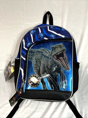 Mochila Jurassic World Raptor para niños - azul (JRCFA02-W) Foto 1 de 4