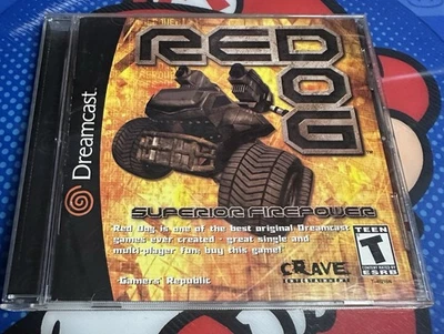 Red Dog: Superior Firepower (Sega Dreamcast, 2000) - Probado/Funcionando - En caja original Foto 1 de 4
