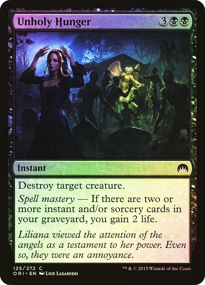 MTG FOIL Unholy Hunger  - Magic Origins #125 - Image 1 of 1