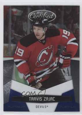 2010-11 Certified Platinum Blue /250 Travis Zajac #88 - Image 1 of 2