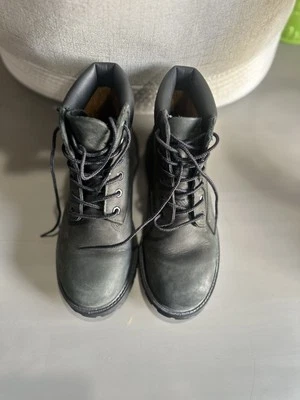 Timberland Botas Gris Oscuro/Negro Niños Talla 3 Usadas Foto 1 de 4