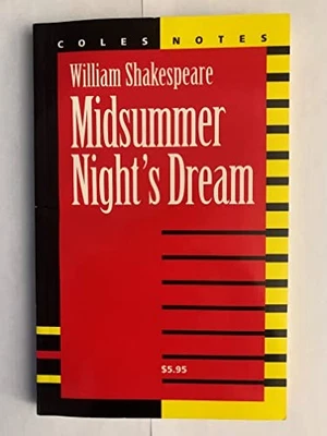 Coles Shakespeare a Midsummer Night's Dream Notes - Image 1 of 2