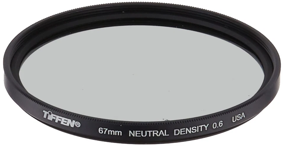 Tiffen 67Mm Neutral Density Glass Filter 4X 0.6 Light Reduction Photography Tool - Image 1 of 4