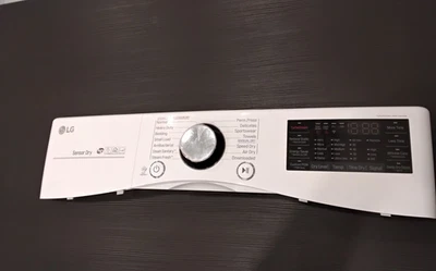 Panel de control de montaje completo para secadora LG AGL76992501, pantalla de placa con perilla Foto 1 de 2