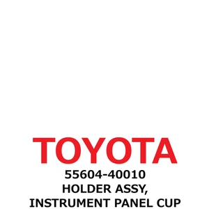 【NEW】Toyota Genuine Century HOLDER ASSY, INSTRUMENT PANEL CUP 55604-40010 - Bild 1 von 1
