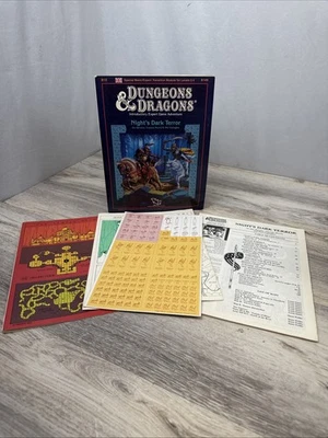 D&D B10 Night's Dark Terror - TSR 9149 Dungeons & Dragons Module 1986 UnPunched - Image 1 of 4