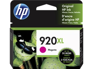 HP 920XL High Yield Magenta Original Ink Cartridge, ~700 pages, CD973AN#140 - Picture 1 of 9