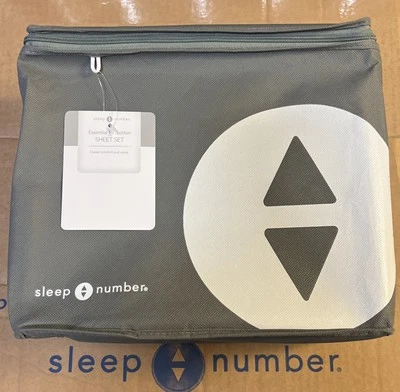 Sleep Number Essential Fit Cotton Sheet Set in White - Size Eastern King - Image 1 of 3