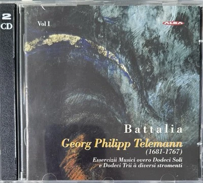 Telemann: Battalia - Essercizii Musici overo Dodesci Soli e Dodeci Trii..  2 CDs - Image 1 of 3