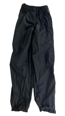 Pantalones de Senderismo Marmot Negros Lluvia y Viento Unisex Pequeños Piernas con Cremallera Completa Foto 1 de 4