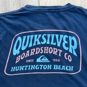 QUIKSILVER BOARDSHORT CO HUNTINGTON BEACH LONG SLEEVE SHIRT Men’s sz XL - Picture 1 of 8