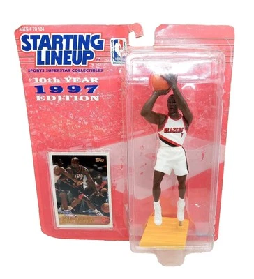 Figura de baloncesto Kenny Anderson Portland Trail Blazers 1977 alineación inicial NBA Foto 1 de 3