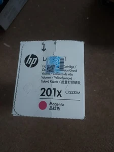 Genuine HP 201X LaserJet Toner Cartridge High Yield Magenta CF403X - Picture 1 of 1