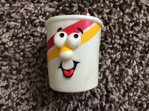 1989 Graphics Kids Club Meal Lickety Split Rolling Racer Food Toy Burger King - Picture 1 of 2