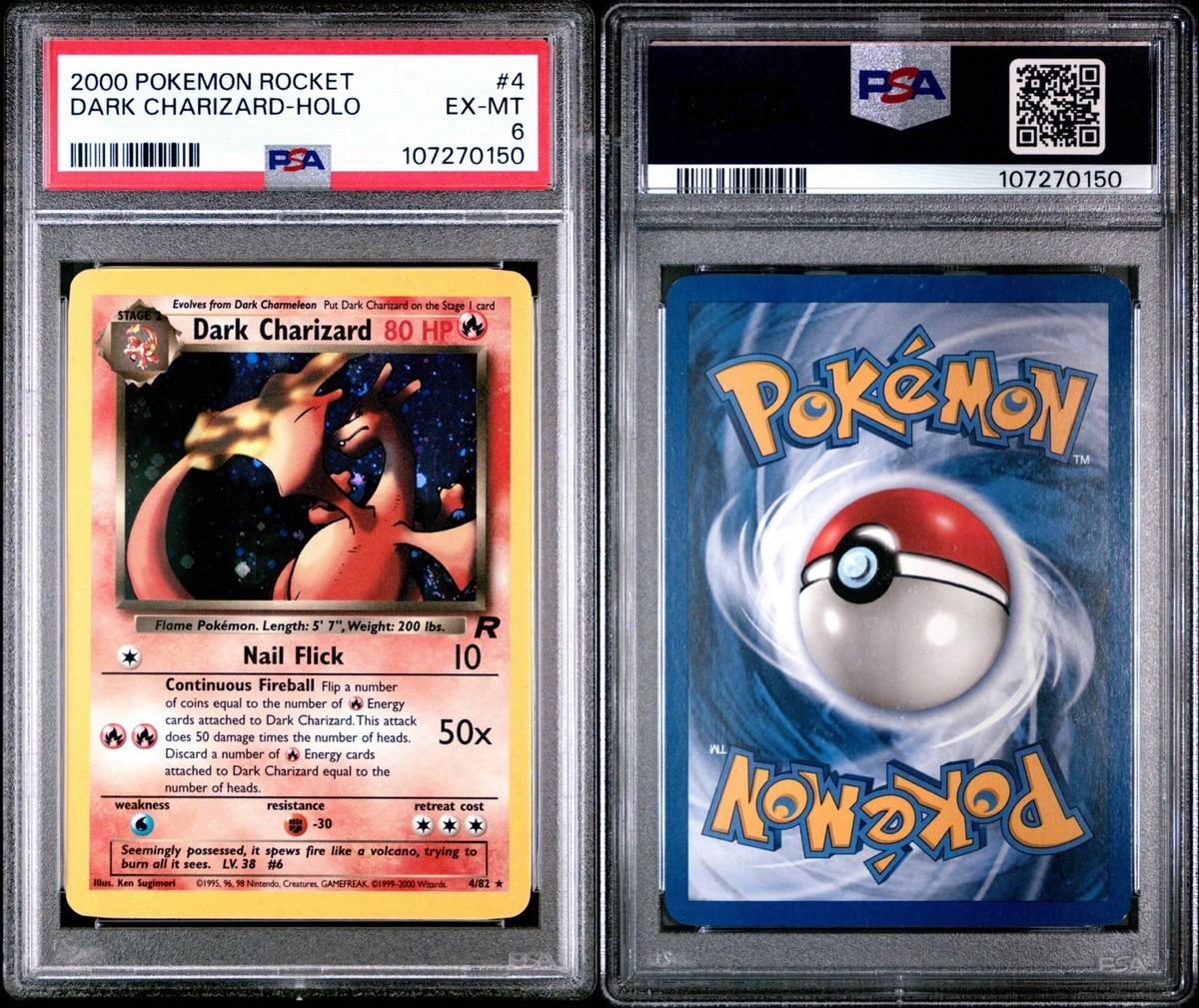 Darkness Pokémon TCG Team Rocket Holo Rare Individual Darkness Pokémon TCG Team Rocket Holo Rare Individual
