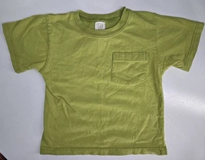 Vtg '99 GAP Pocket Tshirt 4T Single Stitch USA Comfort Minimalist Toddler Retro - Picture 1 of 8
