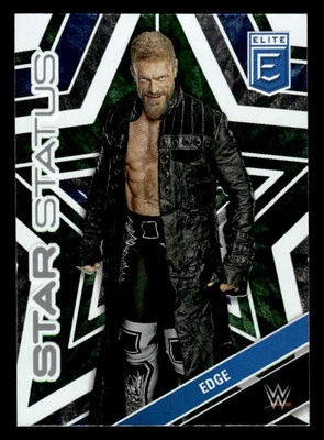 2023 Donruss Elite WWE #18 Edge Star Status Green - Image 1 of 2