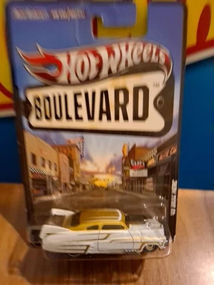 Hot Wheels Boulevard White 49 Drag Merc Legends 2011 🔥D-E Foto 1 de 4