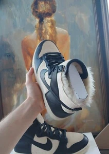 Nike Dunk LUX SP Sherpa Size 11 744301 002 Black Sail - Picture 1 of 15