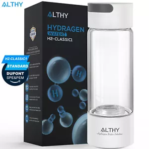 ALTHY Wasserstoff Wasserflasche Wasser Generator Ionisator SPE&PEM H2-Inhalation - Bild 1 von 10