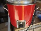 Vollrath - 7217755 - 7 Qt Fire Engine Red Stock Pot Kettle Rethermalizer