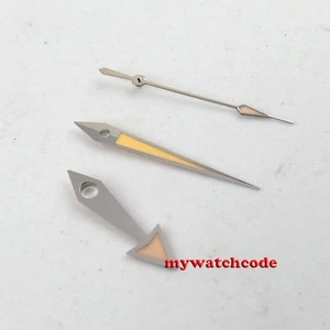 SUPER LUME ORANGE WATCH HANDS for eta 2824 2836 movement H28 - Picture 1 of 1