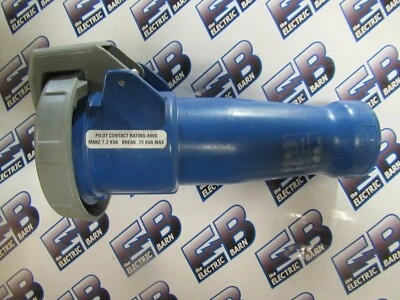 Conector Hubbell 363C6W 63 Amp 220 Voltios Pin y Manga - PS121 Foto 1 de 4