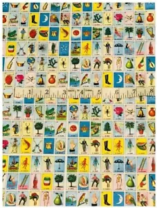 3 x MINI authentische mexikanische Loteria Bingo Chalupa Spiel Poster Bretter herstellen - Bild 1 von 4
