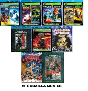 Godzilla 13-Movie Ultimate Bluray Coll. Hedorah Final Wars Sea Monster NEW - Picture 1 of 1
