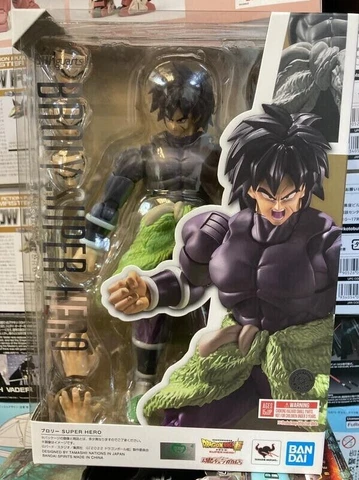 BANDAI S.H. Figuarts Broly Super Hero Dragon Ball Super Action Figure New InHand Cover